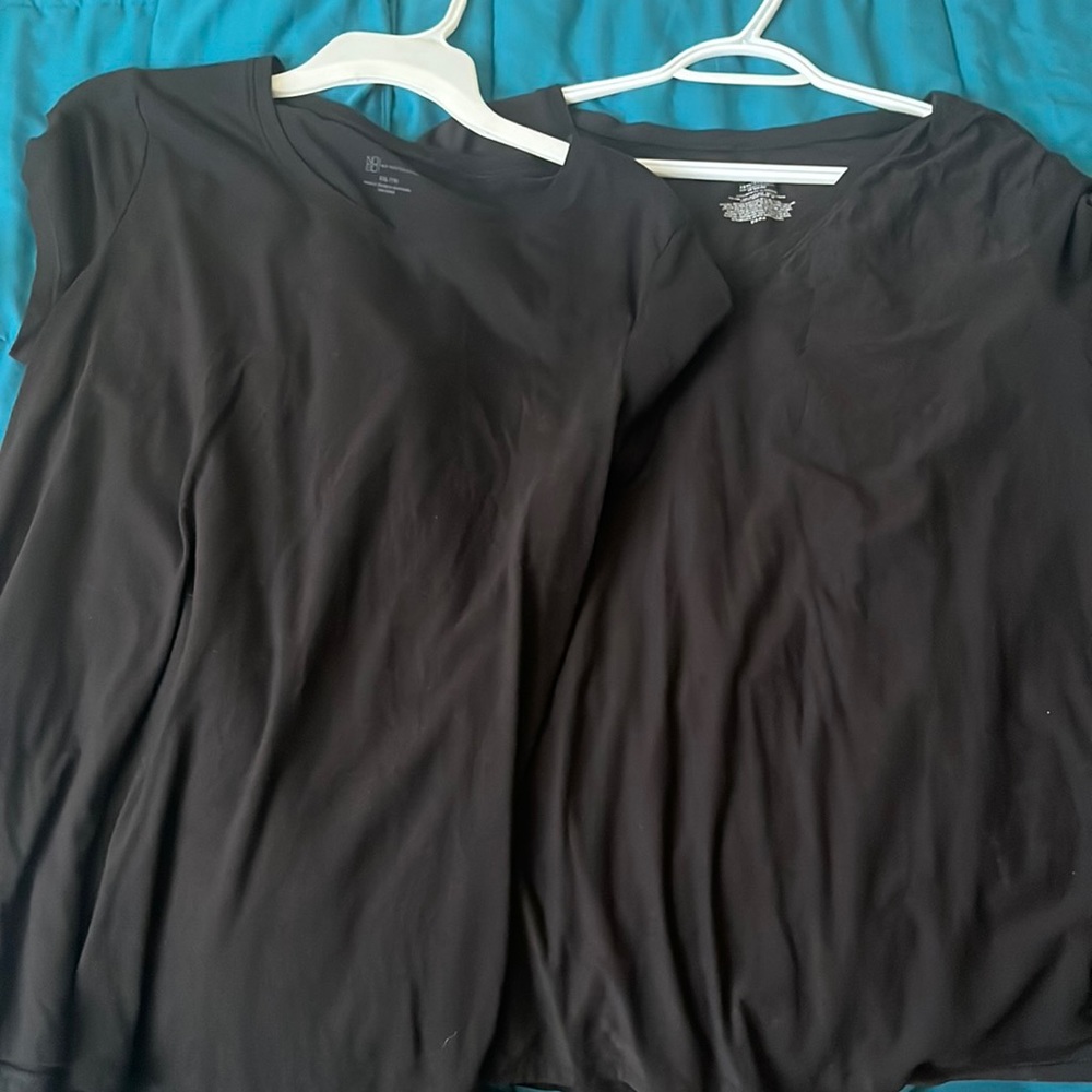 Black Shirts Short - Sleeve
